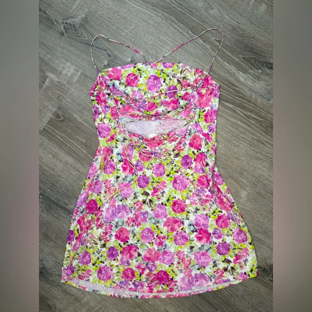 For Love & Lemons Paulina Mini Dress Small - Picture 7 of 11